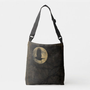 Alte Mond-Tasche Tragetaschen Mit Langen Trägern