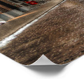 Alte Montreal Street Szene Poster (Ecke)