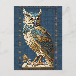 Alte Mosaikschüssel. Postkarte
