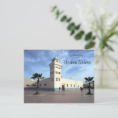 Alte Moschee in Dakhla Western Sahara Postkarte (Stehend Vorderseite)