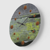 Alte Mossy-Holzmauer-Uhr Große Wanduhr (Winkel)