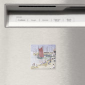 Alte Mousehole 1993 Magnet (In Situ (Geschirrspüler))
