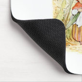 Alte Mrs Rabbit (Rotkäppchen) (B Potter) Mousepad (Ecke)