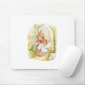 Alte Mrs Rabbit (Rotkäppchen) (B Potter) Mousepad (Mit Mouse)
