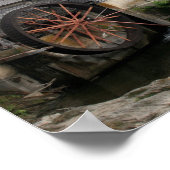 Alte Mühle bei Taubenschmiede TN Poster (Ecke)