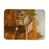 Alte Mühle im Herbst Magnet (Horizontal)