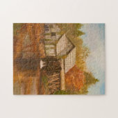 Alte Mühle im Herbst Puzzle (Horizontal)