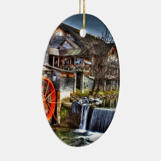 Alte Mühle Keramikornament (Rechts)