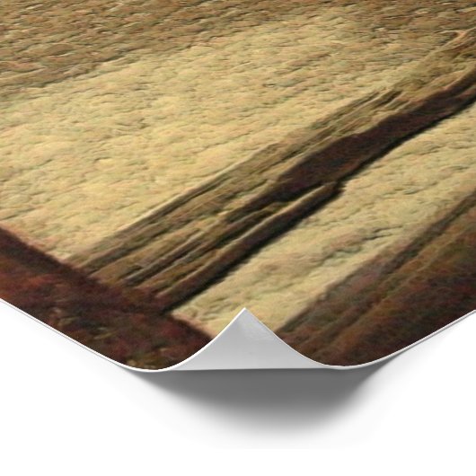 Alte Mühle Poster (Ecke)