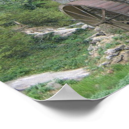 Alte Mühle Poster (Ecke)