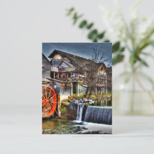 Alte Mühle Postkarte (Stehend Vorderseite)