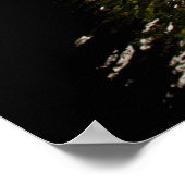 Alte Mühle und Wasserrad-Poster Poster (Ecke)