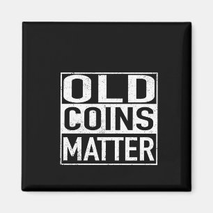Alte Münzprägemittel Numismatiker Aufkleber Magnet