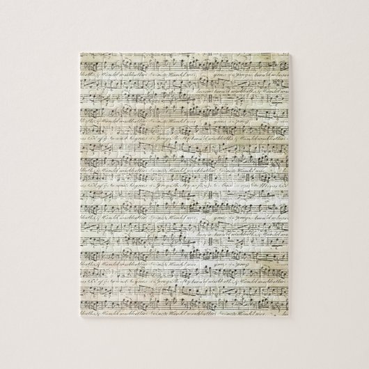 alte Musik Puzzle (Vertikal)