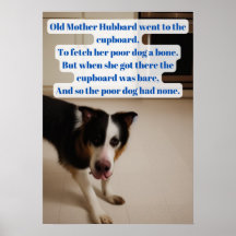 Alte Mutter Hubbard, Comic aussehen