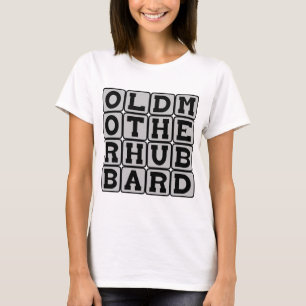 Alte Mutter Hubbard, Kinderreim-Lady T-Shirt