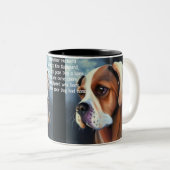 Alte Mutter Hubbard-Spaß Zweifarbige Tasse (VorderseiteRechts)
