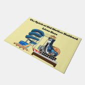Alte Mutter Hubbard Türmatte (Schrägansicht)