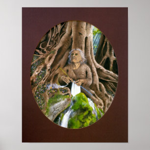 Alte Mutter - Print oder Poster