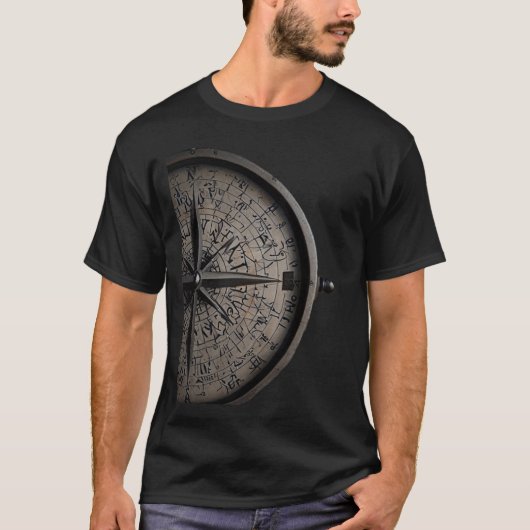 Alte Mystische Kompass T-Shirt (Vorderseite)