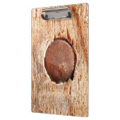 Alte Nagelklammer Klemmbrett (Links)