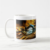 Alte Nähmaschine Kaffeetasse (Links)