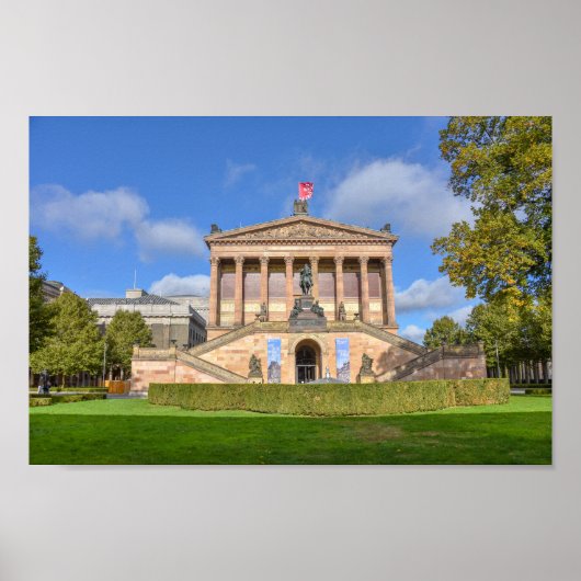 Alte Nationalgalerie, Berlin, Deutschland Poster (Vorne)