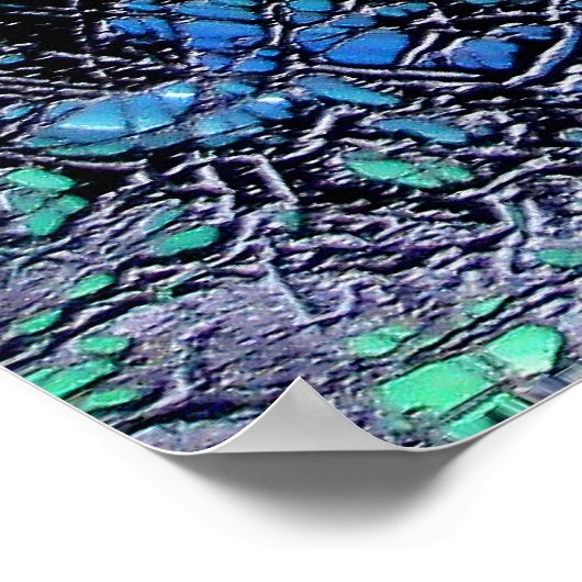 Alte Natur-Poster Poster (Ecke)