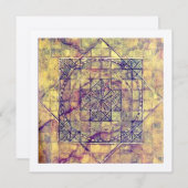 Alte Nazca Mandala, Peru. Karte (Vorne/Hinten)