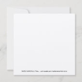 Alte Nazca Mandala, Peru. Karte (Rückseite)