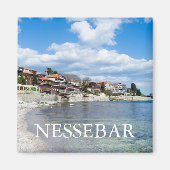 Alte Nessebar. Bulgarien Magnet (Vorne)