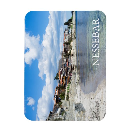 Alte Nessebar. Bulgarien Magnet (Vertikal)