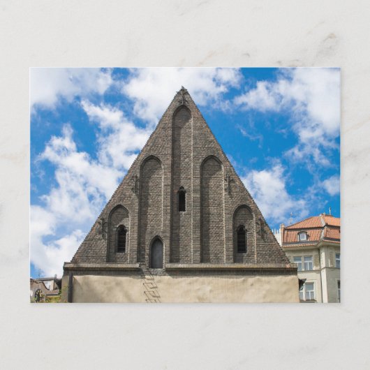 Alte neue Synagoge Prag Postkarte (Vorderseite)
