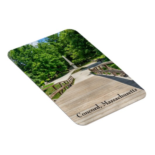 Alte Nordbrücke in Concord Magnet (Rechte Seite)