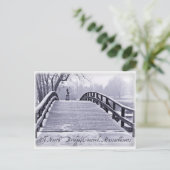 Alte Nordbrücke Postkarte (Stehend Vorderseite)