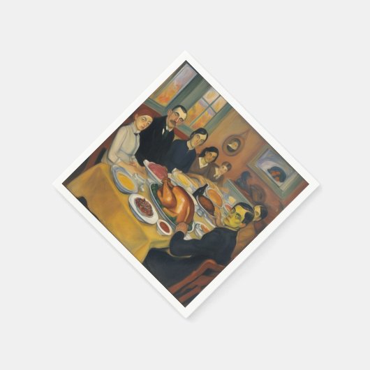 Alte nordisch serviette (Ecke)