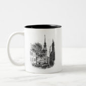 Alte Nordkirche Zweifarbige Tasse (Links)