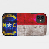 Alte North Carolina-Flagge; Case-Mate iPhone Hülle (Rückseite (Horizontal))