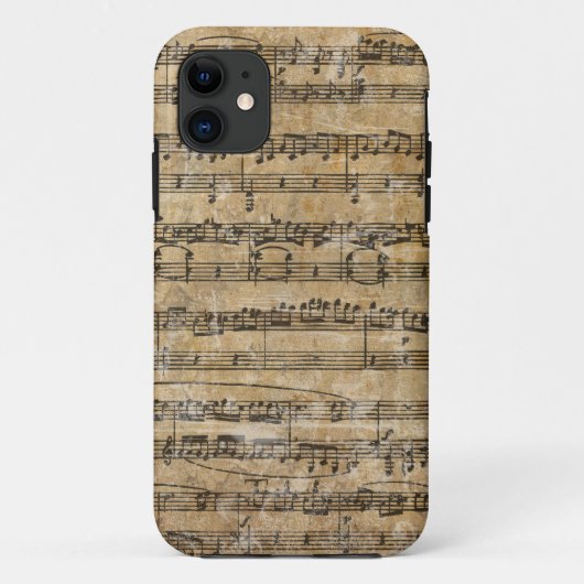 Alte Noten Case-Mate iPhone Hülle (Rückseite)