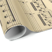 Alte Notenblätter Geschenkpapier (Rolleneckpunkt)