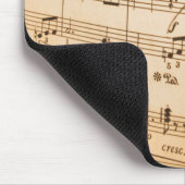 Alte Notenblätter Mousepad (Ecke)