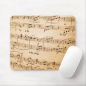 Alte Notenblätter Mousepad (Mit Mouse)