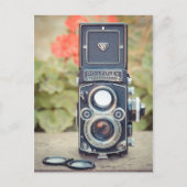 Alte Objektivkamera Postkarte (Vorderseite)