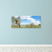 Alte Olivenbäume in der Toskana Leinwanddruck (Insitu (Holzboden))