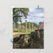 Alte Olympia, Griechenland Postkarte (Vorne/Hinten)