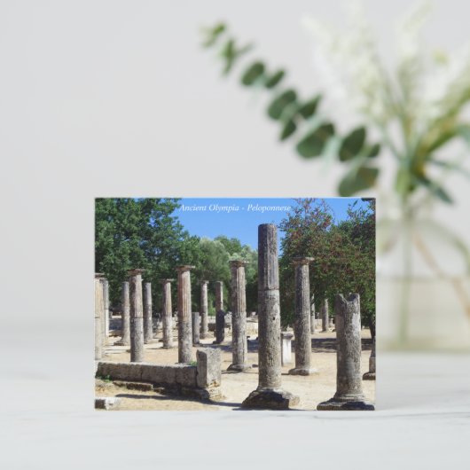 Alte Olympia Postkarte (Stehend Vorderseite)