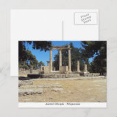 Alte Olympia Postkarte (Vorne/Hinten)