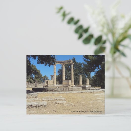 Alte Olympia Postkarte (Stehend Vorderseite)