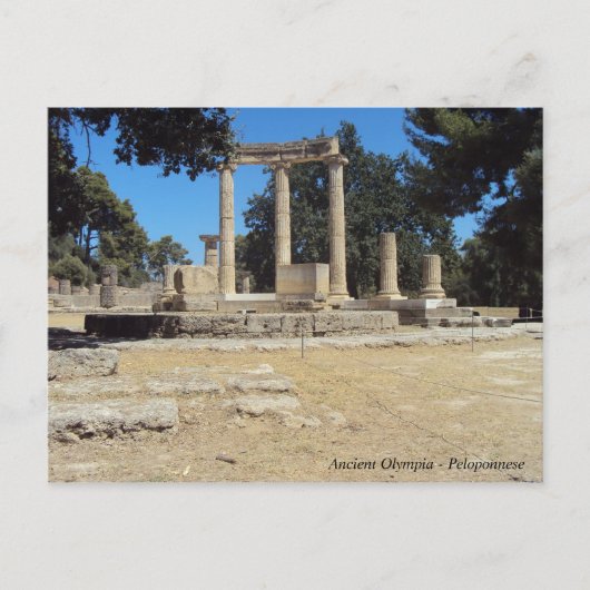 Alte Olympia Postkarte (Vorderseite)