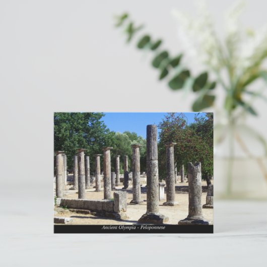 Alte Olympia Postkarte (Stehend Vorderseite)